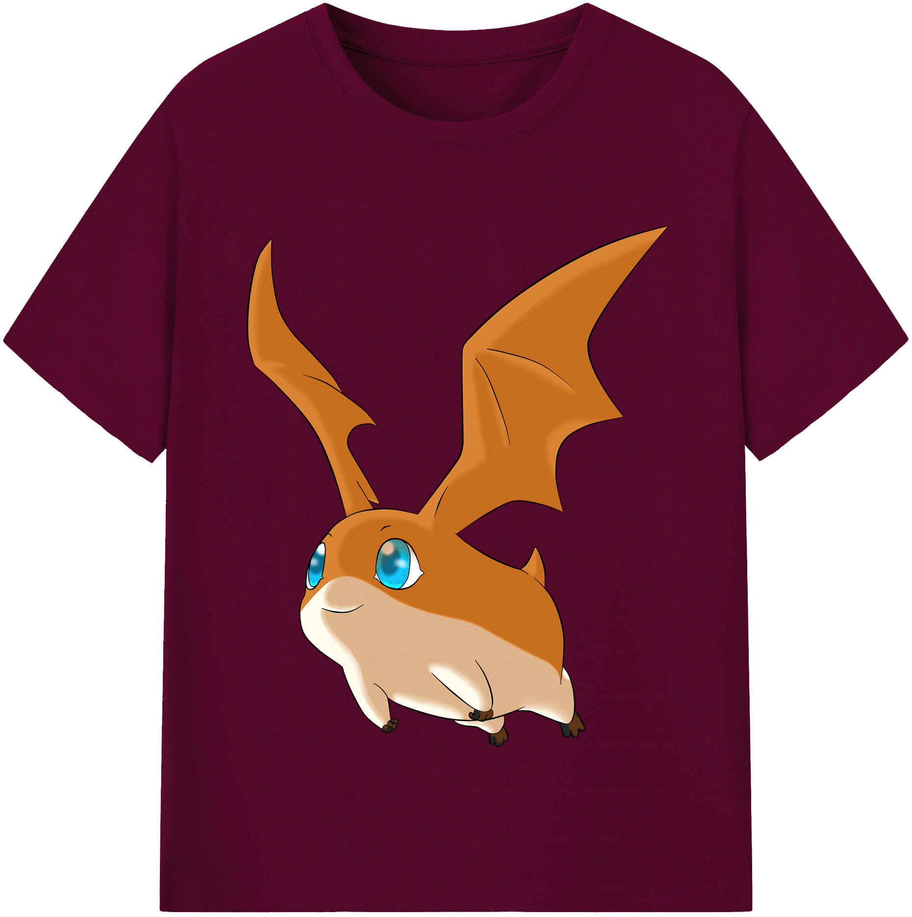 （画像用） Digimon デジタルモンスター/デジモン レディースカジュアルプリントTシャツ（綿100％）